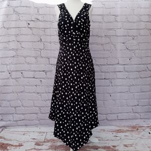 INC. Polka Dot Silk Dress Size 10